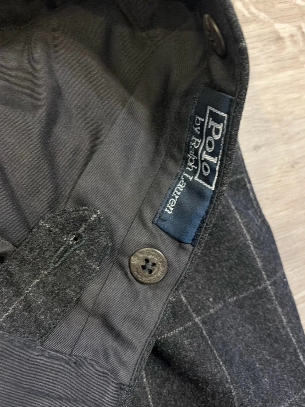 Men's Black polo Ralph Lauren wool pants waist size 30